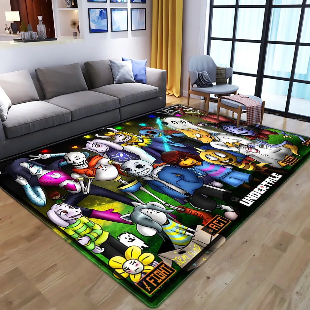 Мультяшные коврики для игры Undertale зоны ковер напольный коврик спальни