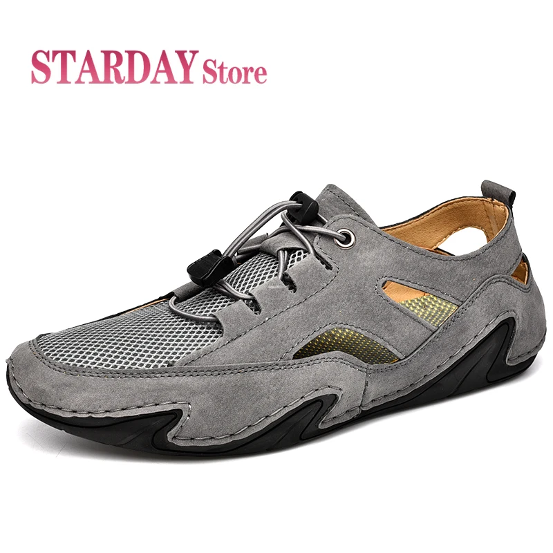 

Summer Men's Shoes Breathable Mesh Casual Shoes Outdoor Mens Sneakers Men Flats Shoes Male Footwear Zapatos De Hombre 38-46