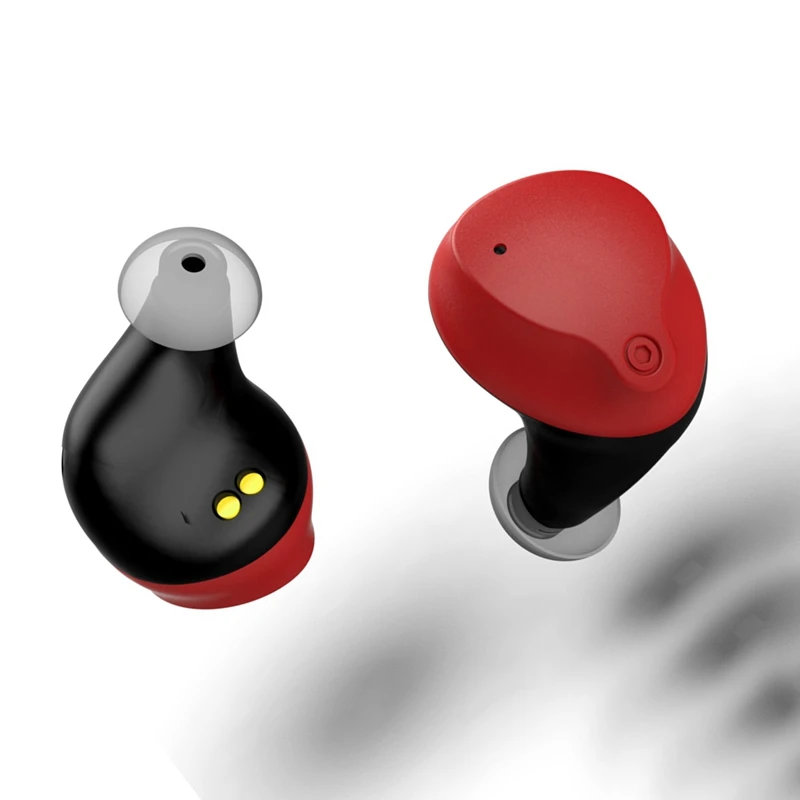Новинка TWS Беспроводная bluetooth гарнитура двусторонний стерео дисплей питания NFC