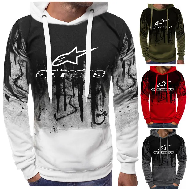 Мужская толстовка с длинным рукавом демисезонный Повседневный пуловер со