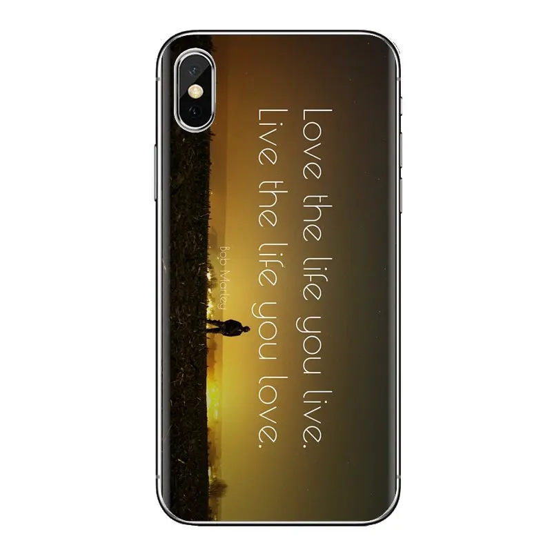 Ocean Live Life Love Inspirational For iPhone XS Max XR X 4 4S 5 5S 5C SE 6 6S 7 8 Plus Samsung Galaxy J1 J3 J5 J7 A3 A5 Housing |