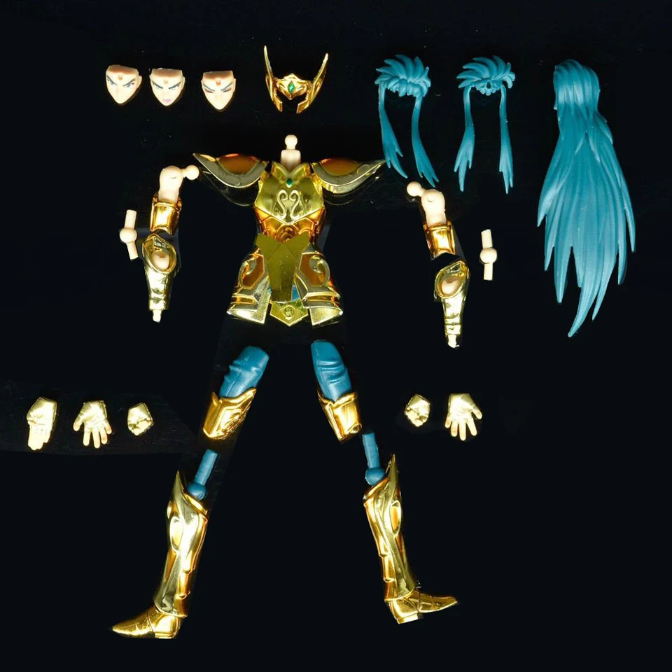 Tronzo 2 шт./компл. SG модель Saint Seiya Aquarius Camus Gold форма объекта ПВХ фигурка игрушки DDP