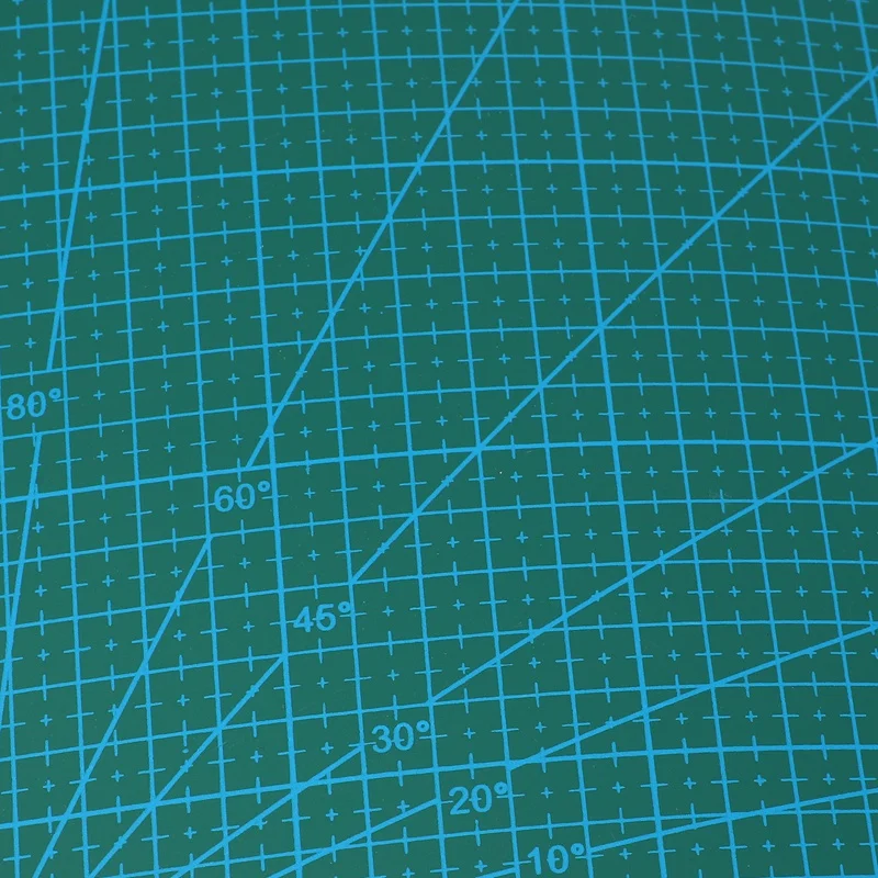 

A2 Pvc Double Printed Self Healing Cutting Mat Craft Quilting Scrapbooking Board 60 x 45Cm Patchwork Fabric Paper Craft Tools