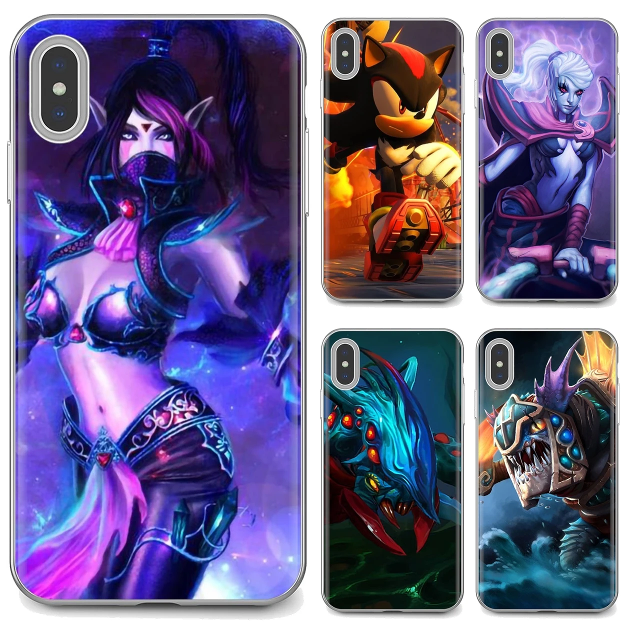 Силиконовый чехол для Samsung Galaxy J1 J2 J3 J4 J5 J6 J7 J8 Plus 2018 Prime 2015 2016 2017 EU Shadow Fiend Dota 2