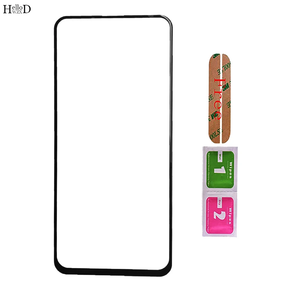 mobile phone front glass for huawei enjoy 20 plus lcd front outer glass no touch screen repair parts oca glue free global shipping