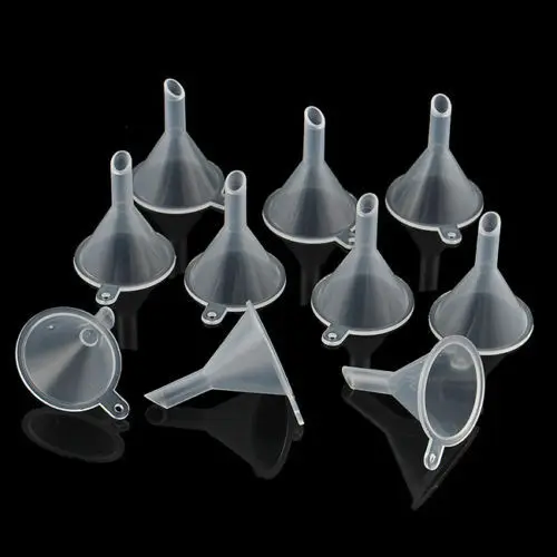 

5pcs Small Plastic For Perfume Diffuser Bottle Mini Liquid Oil Funnels Labs Creative hot sale