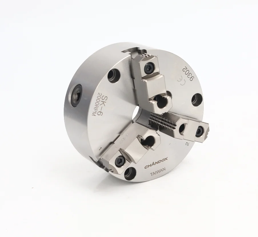 

4 inch powerful chuck 3-jaw manual chuck Taiwan chuck CHANDOX SK-5