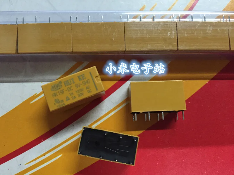 HK19F-DC9V-SHG 8-pin 2-группа преобразования ОМГ реле HF27F 4078 9V 2A защиту окружающей среды