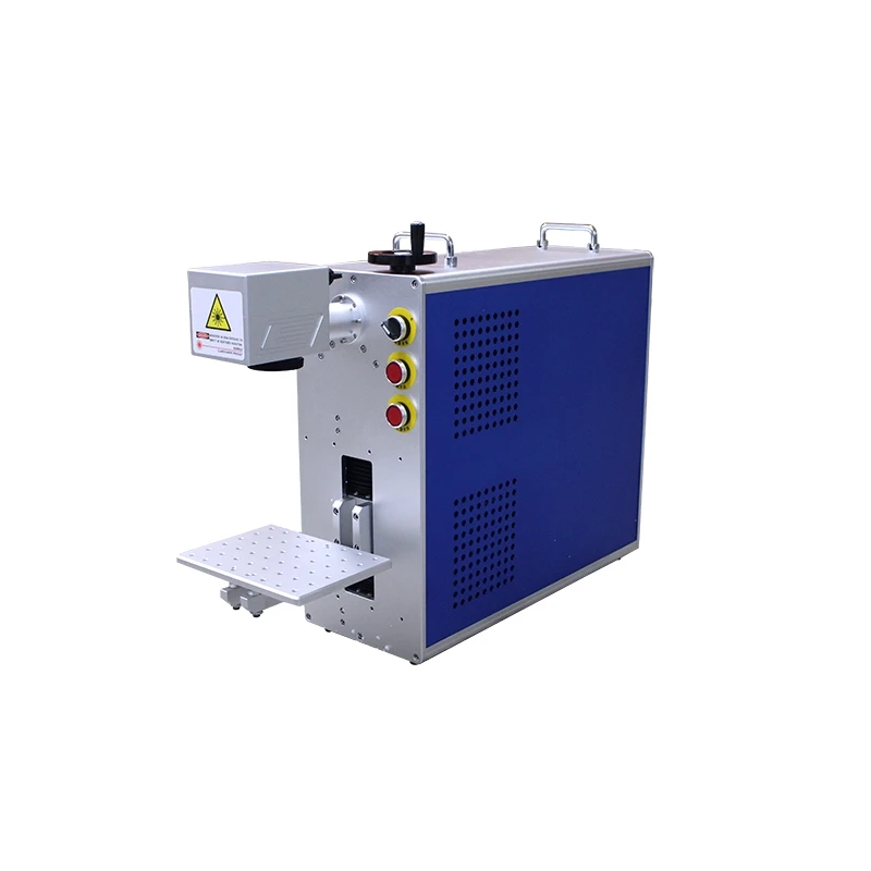 Мини Все в одном волоконный лазер маркировочная машина супер-лазер Max Raycus