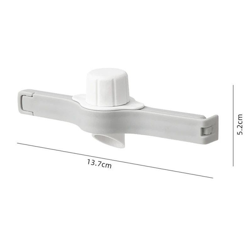 

10pcs Seal Sealing Bag Clips Plastic Bag Sealer Clips Discharge Nozzle Sealing Clip Kitchen Food Milk Powder Kitchen Tools NEW