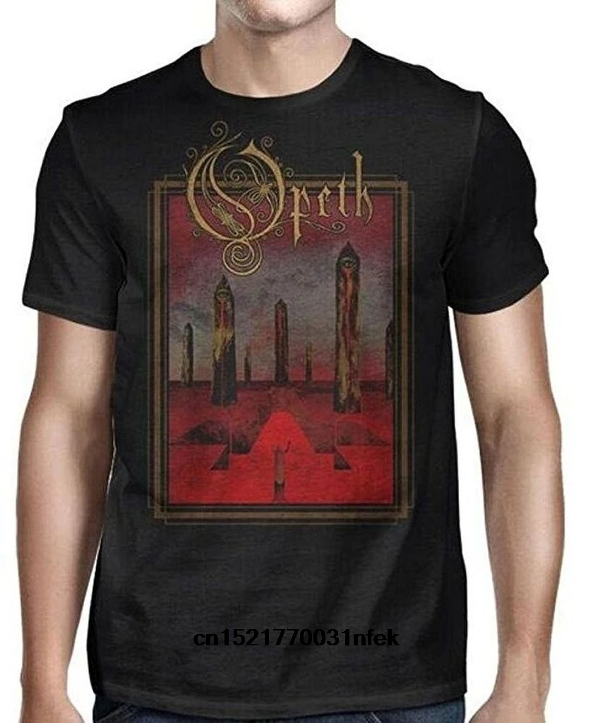 Мужская футболка Opeth The Tower забавная новинка для мужчин| |