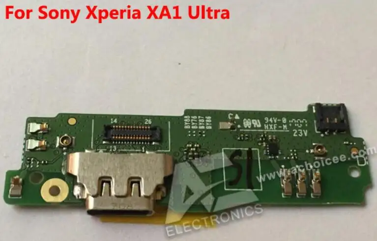 Для Sony Xperia XA1 ультра USB зарядный порт разъем плата для зарядки вибратор Мотор
