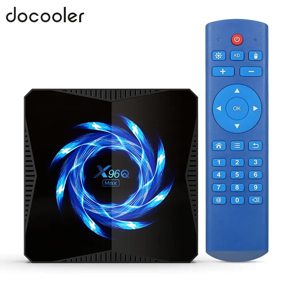 Быстрая доставка X96Q MAX Smart TV Box Android 10 Allwinner H616 4 ГБ 32 64 Гб 2 4G 5G WiFi BT5.0 4K медиаплеер