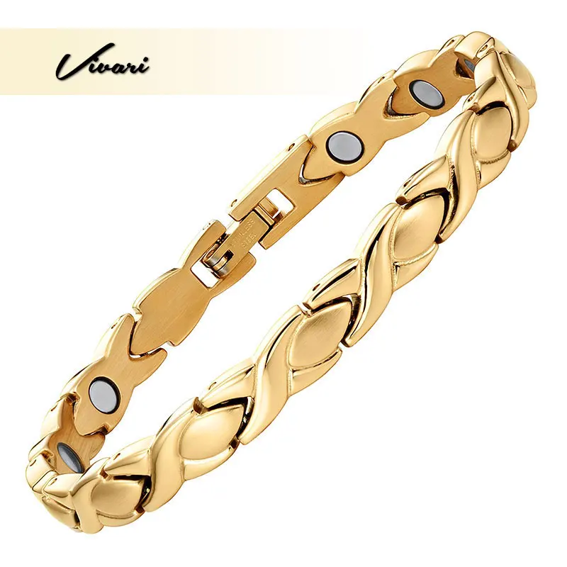 Vivari классический терапевтический Магнитный благородный браслет для женщин из
