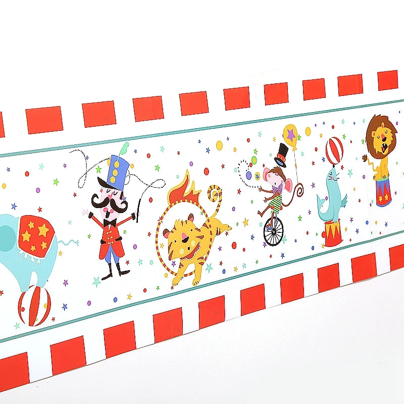 Цирковая серия Лев бумага со слоном одноразовый набор для вечеринки баннер чашка