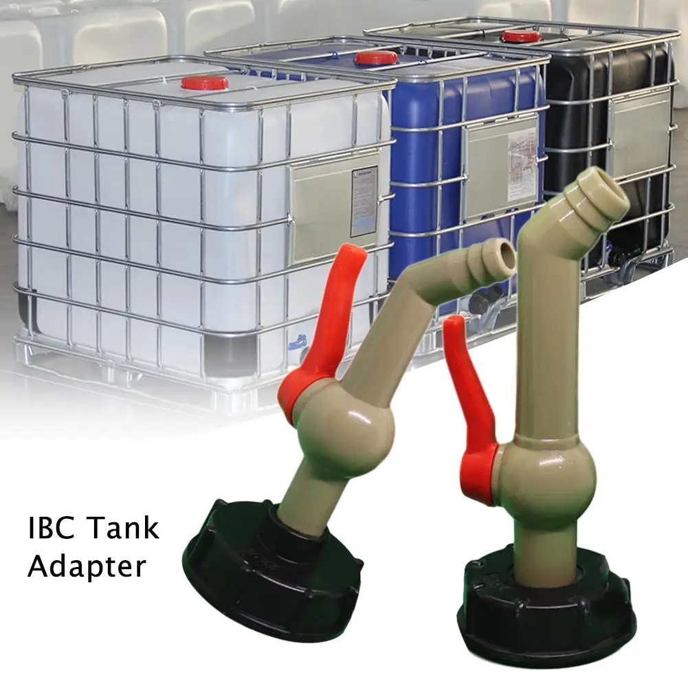 

High Quality Plastic IBC Water Tank Adapter S60X6 Garden Hose Pipe Connector Water Tank Adapter Fittings 1PCS Replacement