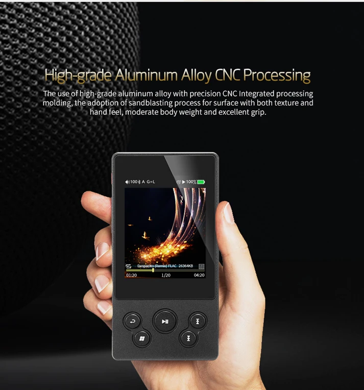 XDuoo X3II 2-го поколения AK4490 Bluetooth портативный HD музыкальный плеер без потерь DSD128 USB DAC и OTG Max 256G XDUOO X3 II