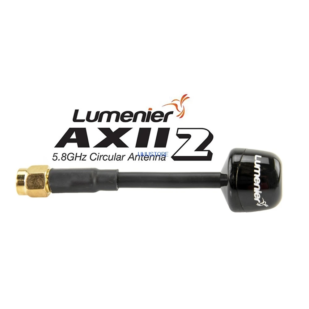 

Антенна Lumenier AXII 2, 1/2 ГГц, 5,8 дБи, усиление FPV, антенна RHCP SMA для радиоуправляемого FPV-передатчика для гоночного дрона