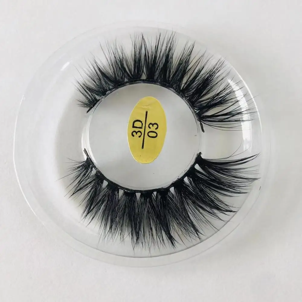 Объемные Накладные ресницы из искусственных волос индивидуальные коробки для