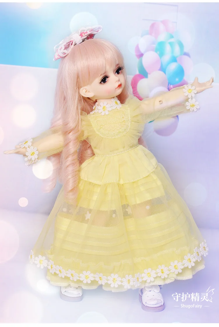 Xiaomi Youpin Rita bjd 6 очков кукла девочка игрушка высокого качества игрушки подходят для детей старше 13 лет