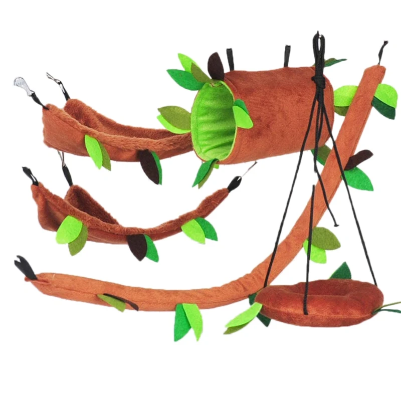 

Лидер продаж, 5 шт., плюшевые подвесные гамаки для хомяка