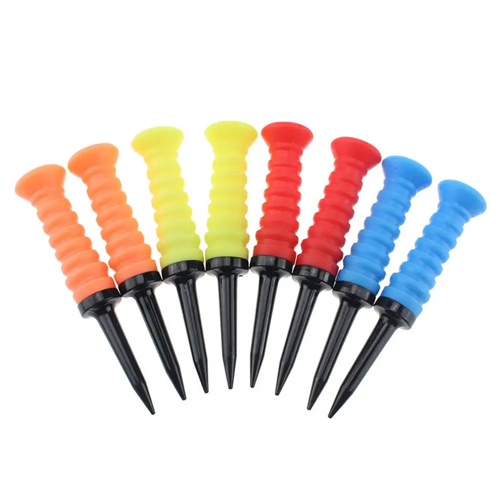 

1Pc Plastic Golf Tees Golfers Plastic Sports Ball Holder Training Less Resistance Tool Golf Tee Golf Accessories