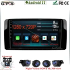 Android 11 для Mercedes Benz Class R W251 R280 R300 R320 R350 R63 2006-2013, мультимедийный видеопроигрыватель для авто GPS