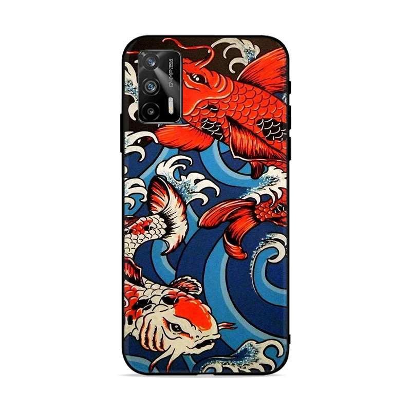 

Phone Case For OPP Realme GT Neo GT 5G For GT Realme GT 5G Animal Carp Coque Soft TPU Carcasa Back Cover
