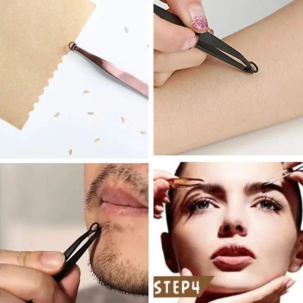 

Professional Nose Hair Trimming Tweezer Nose Trimmer Multifunctional Clip Nose Steel Ear Portable For Men Trimmer Hair Stai Q9W9