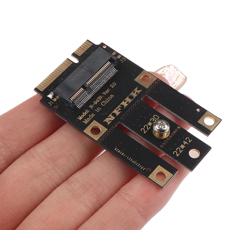Адаптер M.2 NGFF/mini pci-e (pcie + usb) для беспроводной карты m.2 wifi bluetooth | Компьютеры и офис