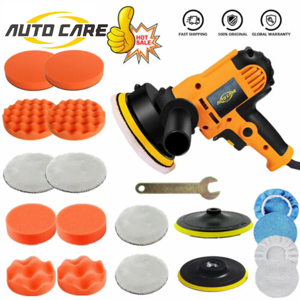 Электрическая полировальная машинка для автомобиля 220 В 600 Вт 5 - Цена: 5 331,13 руб.