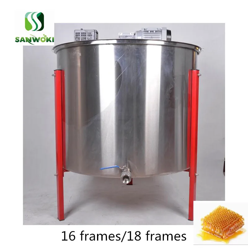 Электрическая машина для удаления меда с 16 рамами 18 рамок из нержавеющей
