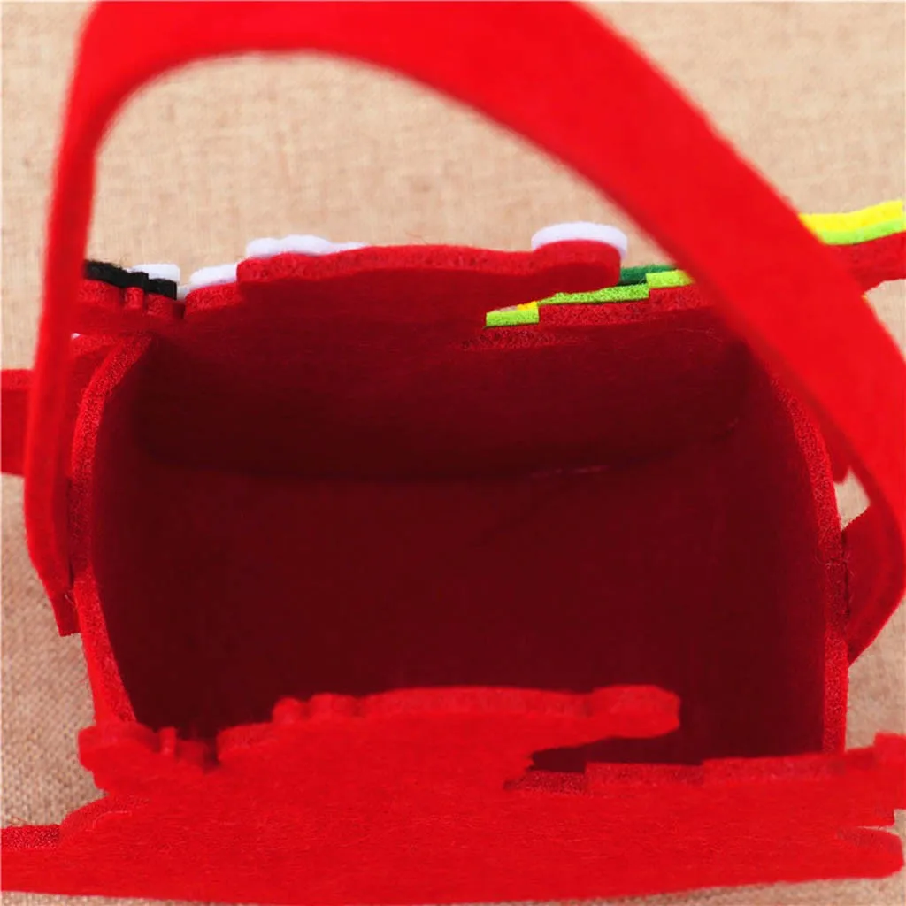 Рождественские украшения Подарочная сумка ярких цветов для детей креативный