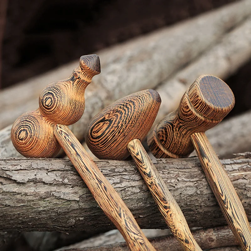 Высококачественный рефлексотерапевтический инструмент деревянный массажер для