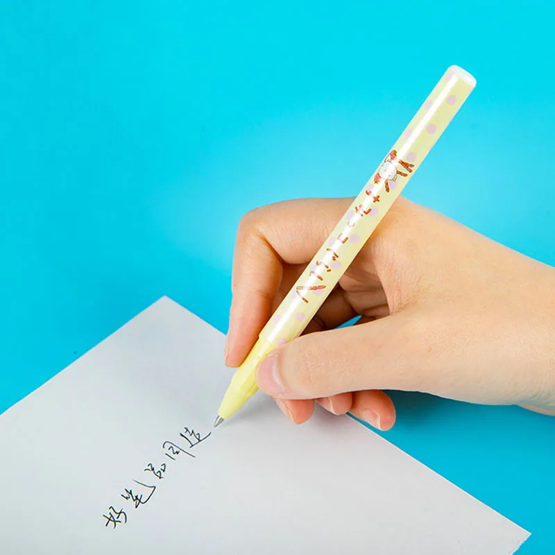 

48 pcs/lot Kawaii Sumikko Gurashi Gel Pen Cute 0.5 mm black ink Signature Pen School Office writing Supplies Promotional Gift