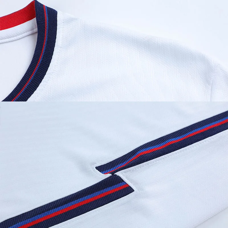 

2021 Blank Football Jerseys Men Soccer Jerseys Custom Kids Oversize Shirt Children High Quality Uniform Men Football Suits