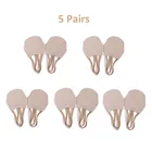 Обувь для девочек с ритмическим гимнастическим носком, мягкие половинчатые вязаные носки Ginastica, эластичная защитная обувь для танцев и ног