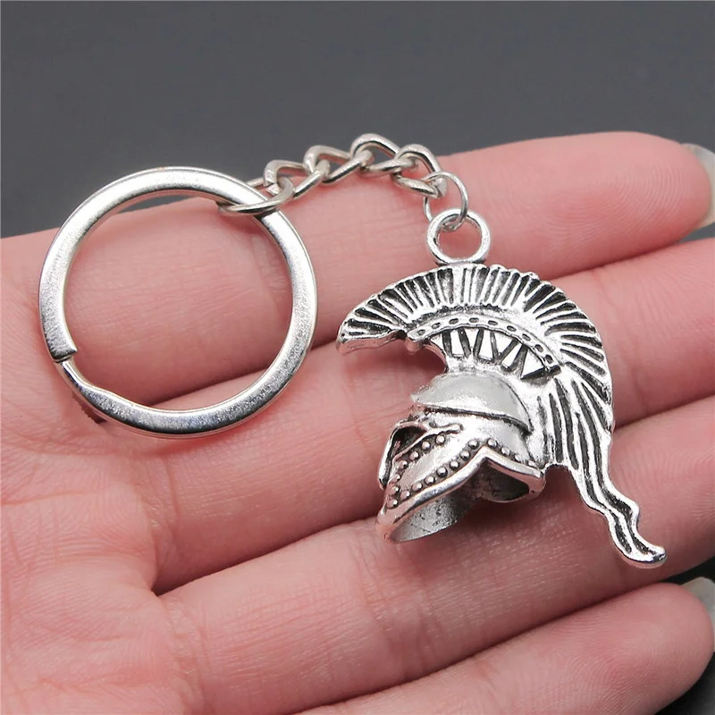 Спартанский Римский Шлем Воин греческий Гладиатор сплав брелок ювелирные