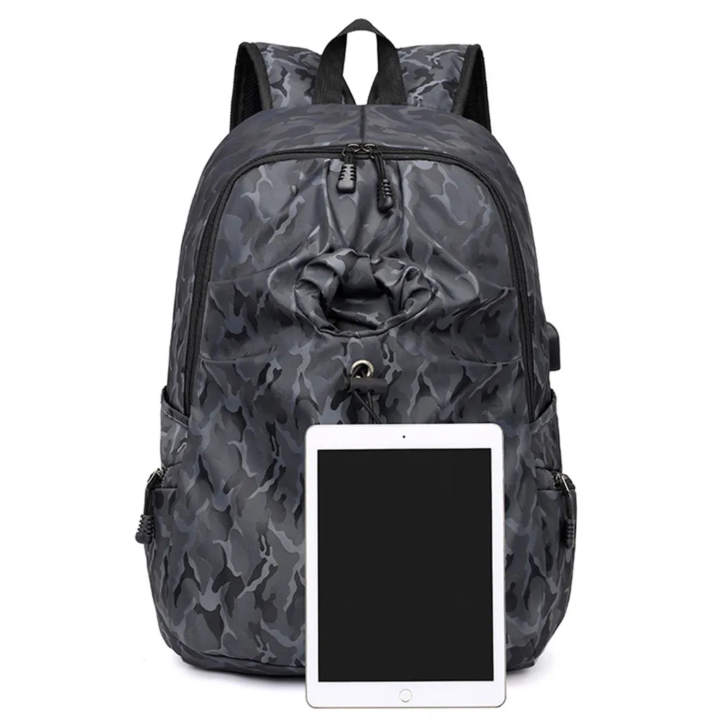 Aelicy мужской рюкзак для ноутбука камуфляж Mochila Escolar Водонепроницаемый Школьный рюкзак сумка для подросткового мальчика Оксфорд Дорожная сумка