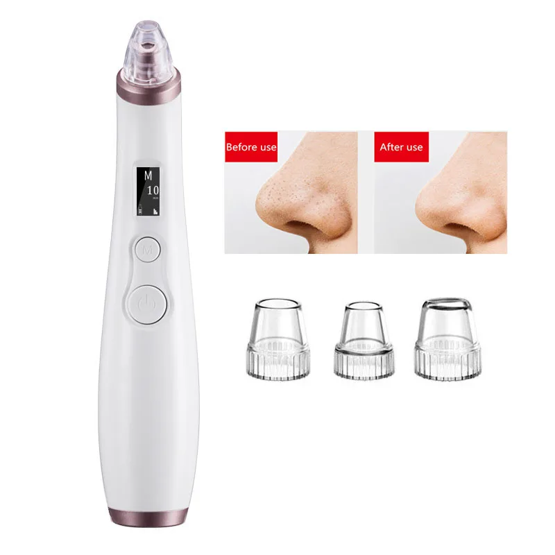

NEW Vacuum Blackhead Remover Facial dermabrasion Nose Face Deep Cleansing Machine Pore Acne Pimple Removal Skin Care Tools