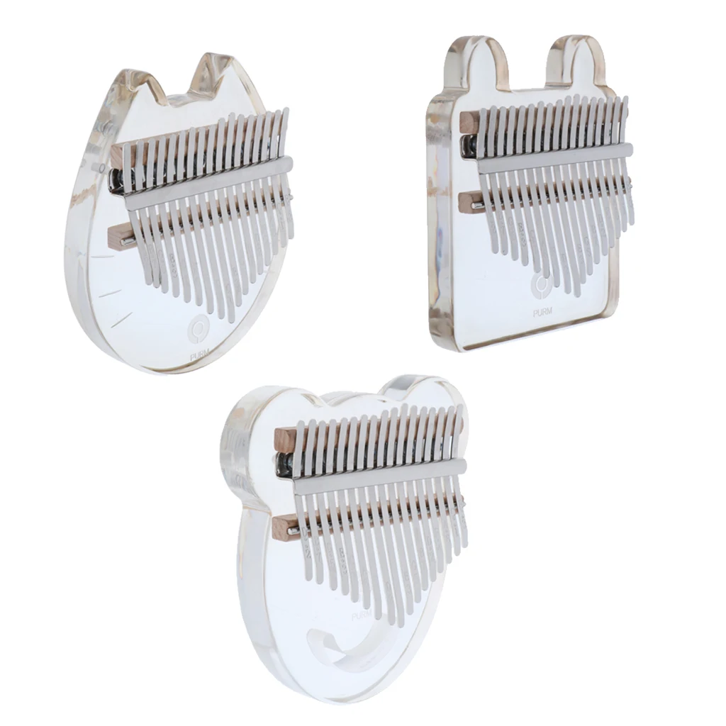 Горячая Распродажа калимба 17 клавишный большой палец пианино портативный