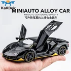 Автомобиль Lamborghinis LP770 750 1:32, модель спортивного автомобиля из сплава, литой звук, Супер гоночный подъемный хвост, популярный автомобиль, колесо для детей, подарки