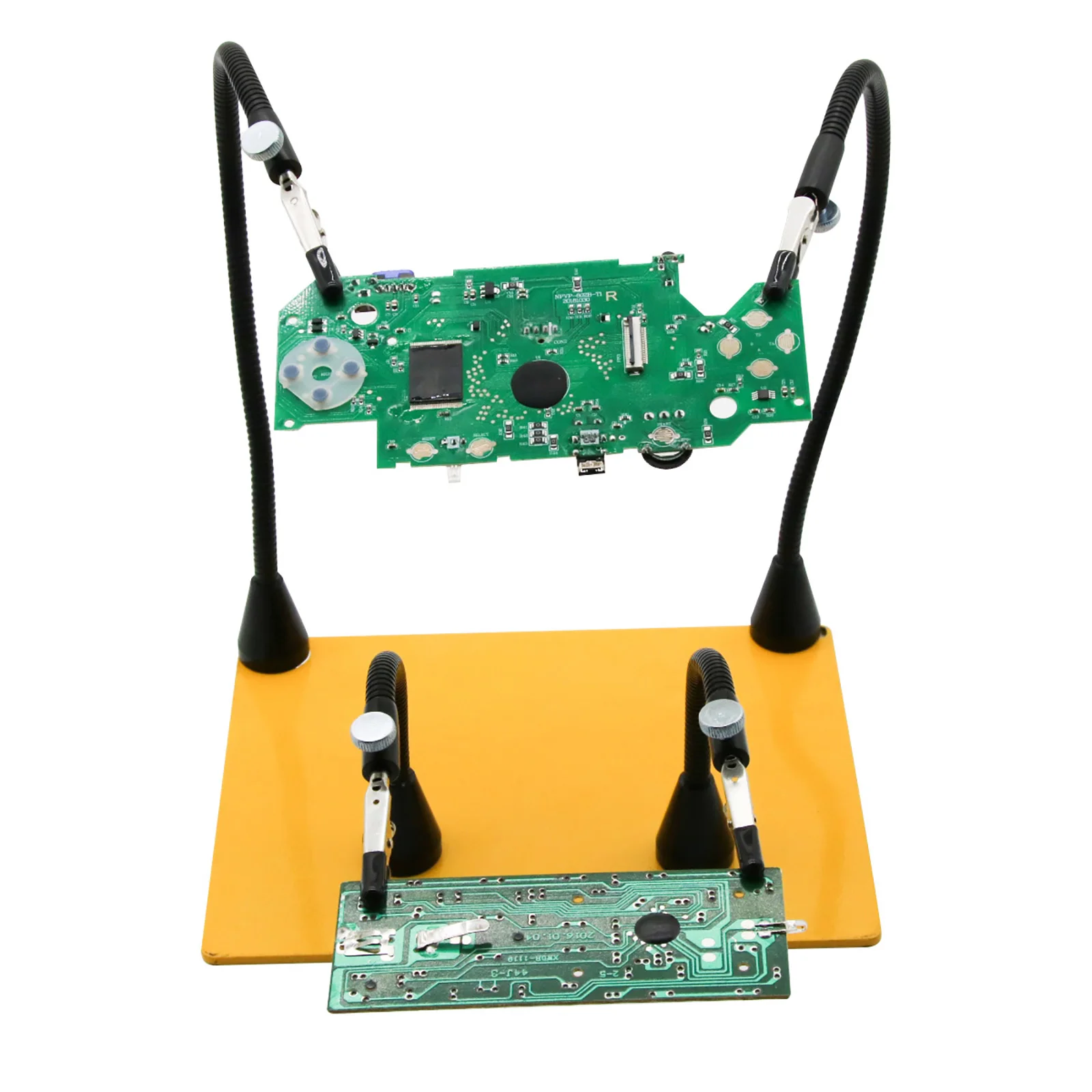 

Soldering Working Station 360 Rotary Hand Tool Solder Hand Tool Solder Magnetic PCB Board Stale Welding Base With Hoses 4 Clips