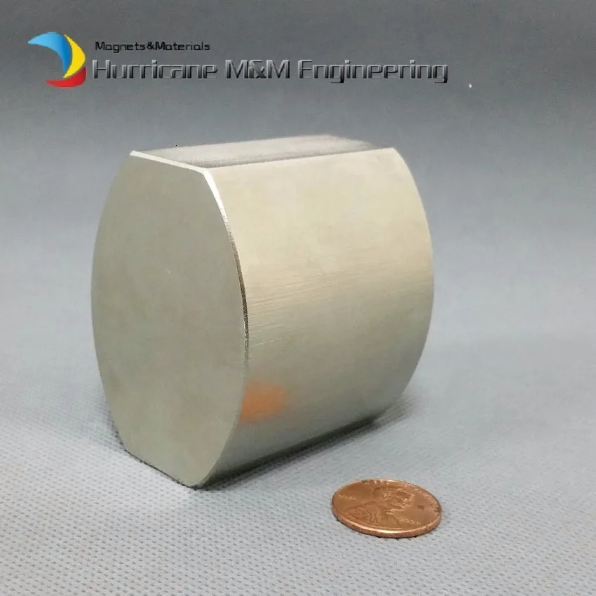 NdFeB неправильной формы блок магнит 50x58x44 мм N52 Неодимовый Супер сильный постоянный магнит никуни покрытием HMME производства 4 шт