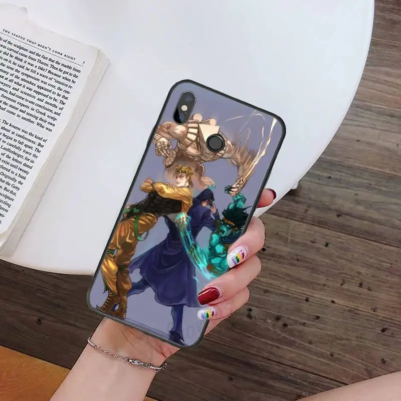 

Anime JoJo's Bizarre Adventure JoJo Phone Case For Xiaomi Redmi note 7 8 9 t k30 max3 9 s 10 pro lite