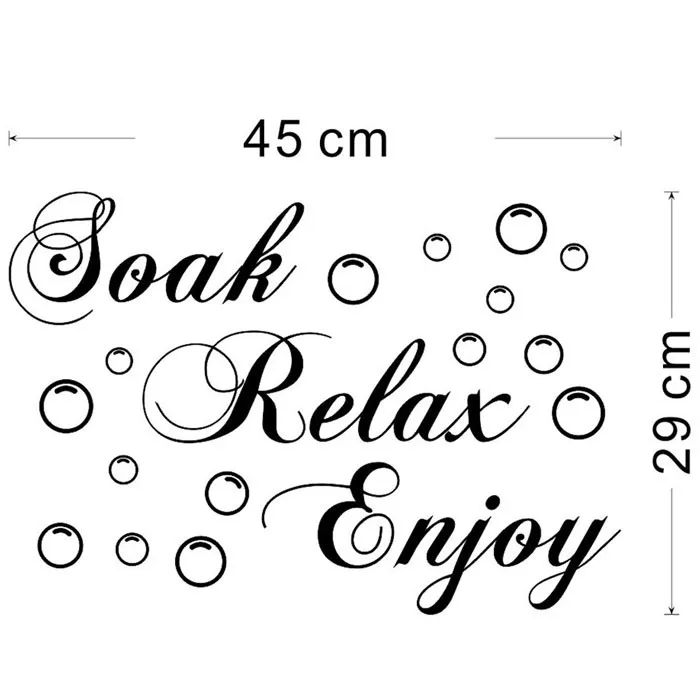 Наклейки на стену для ванной комнаты | Дом и сад