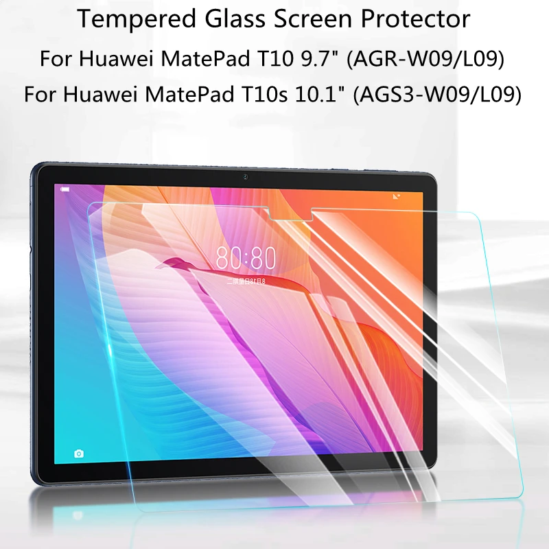 Закаленное стекло 0 3 мм 9H для Huawei MatePad T 10 9 7 10s 1 T10 T10s защита экрана AGR AGS3 LO9 W09