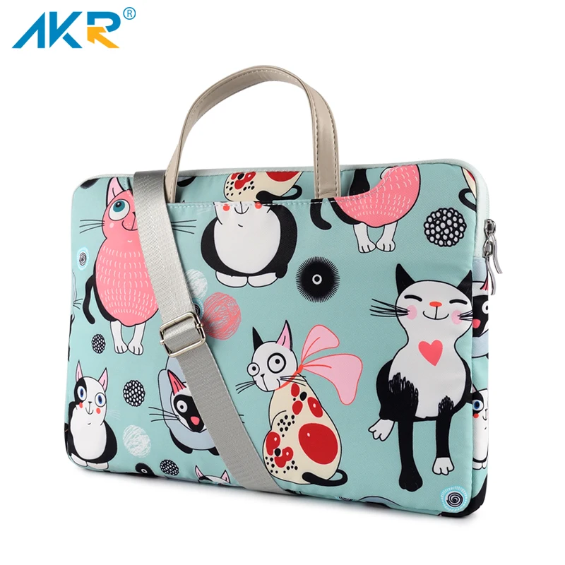 

Netbook shoulder bag Laptop case for MacBook Air 2019 Pro Retina 11"13.3" for Xiaomi 12.5" 15.6" Cats Pattern Style Cute 2020