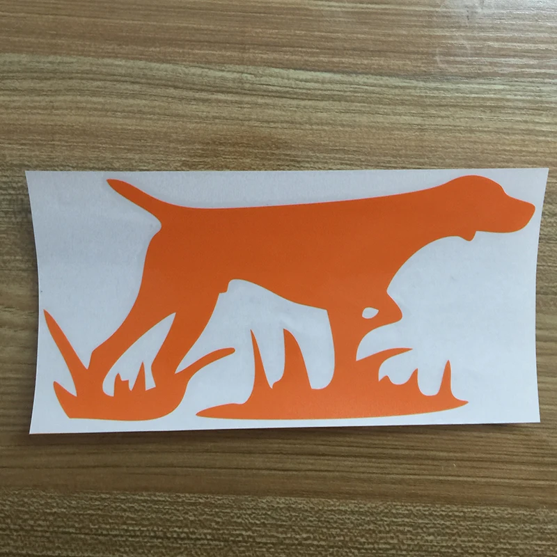 Яркая виниловая наклейка на бампер для охотничьей собаки | Автомобили и