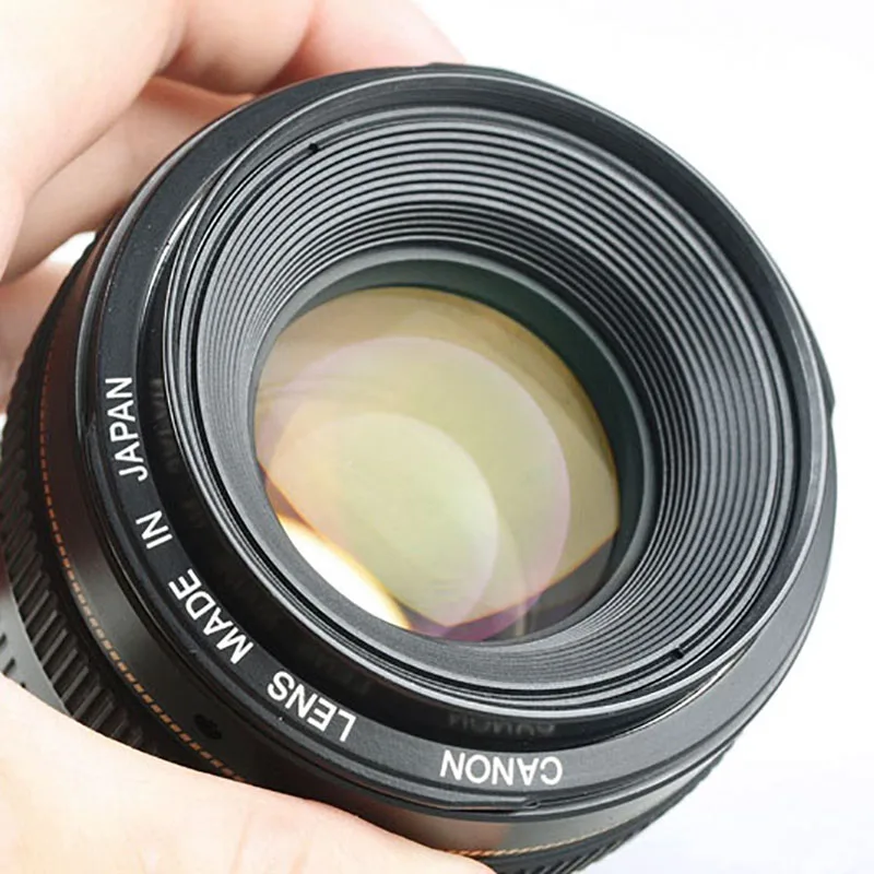 Бывший в употреблении Canon EF 50 мм f/1 4 USM SLR объектив цифровой камеры|Объективы для